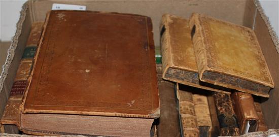 Reliques of Ancient Poetry, 3rd + 5th edns (3v each), London 1767/1812 (full calf) & 9 small bindings, various (15)(-)